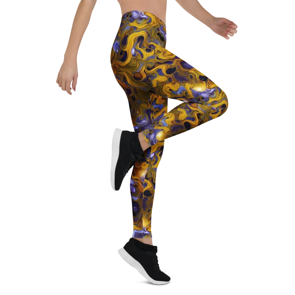 Aurum Eclipse on Leggings — Right