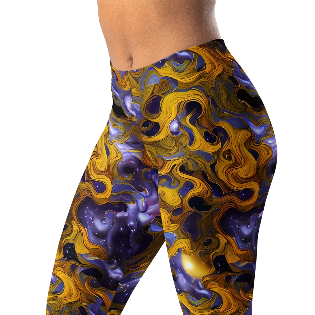 Aurum Eclipse on Leggings — Left Front