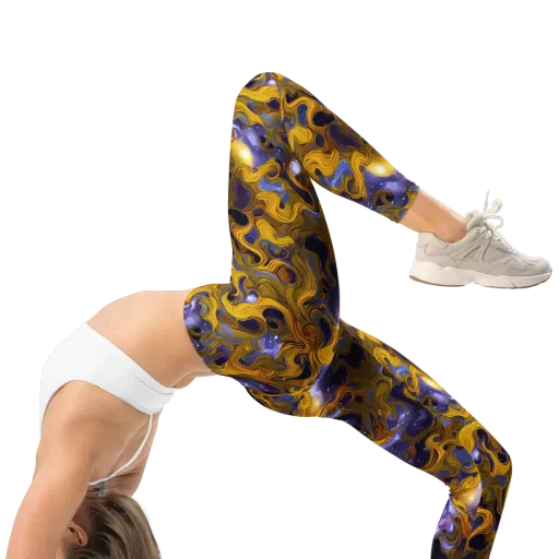 Aurum Eclipse on a Leggings