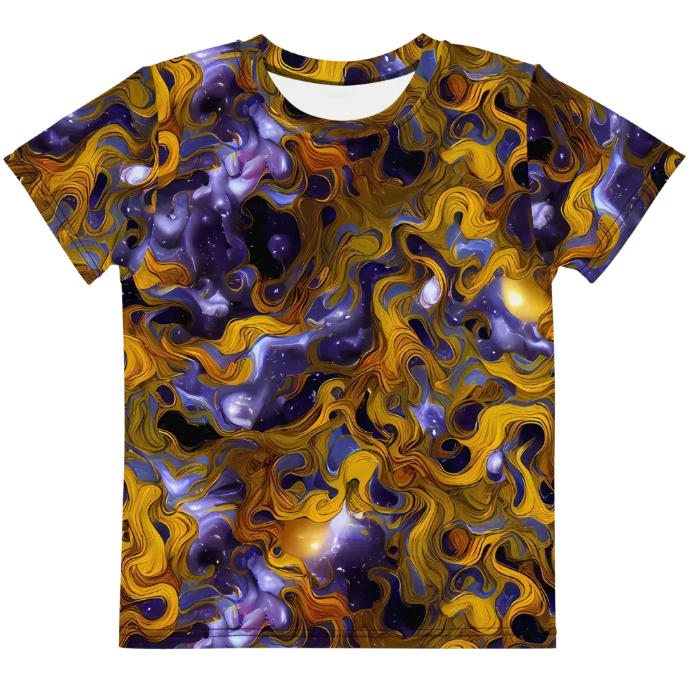 Aurum Eclipse on Kids Crew Neck T-Shirt — Front