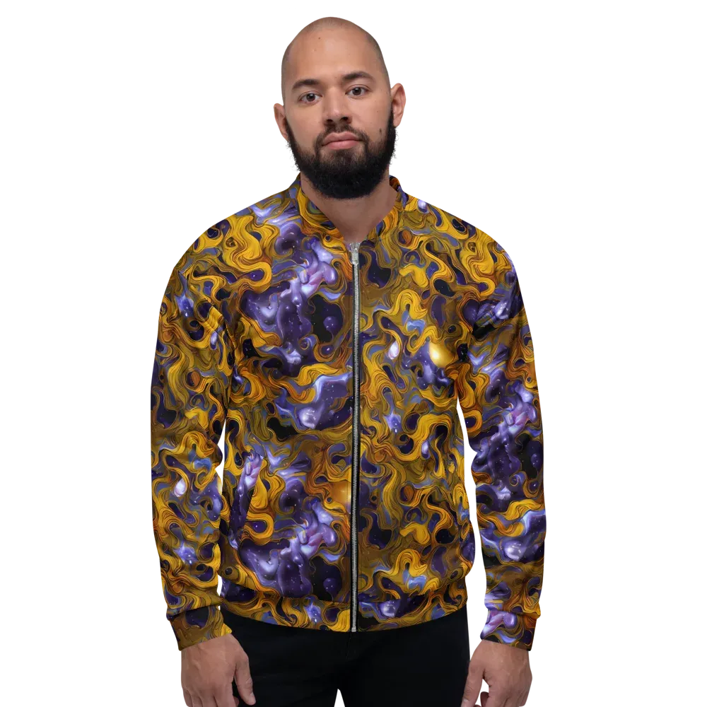 Aurum Eclipse on Bomber Jacket — Front