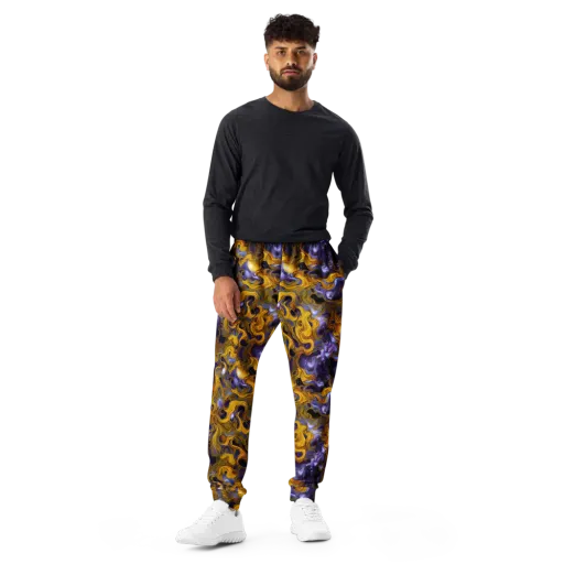 Aurum Eclipse on a Men's Joggers