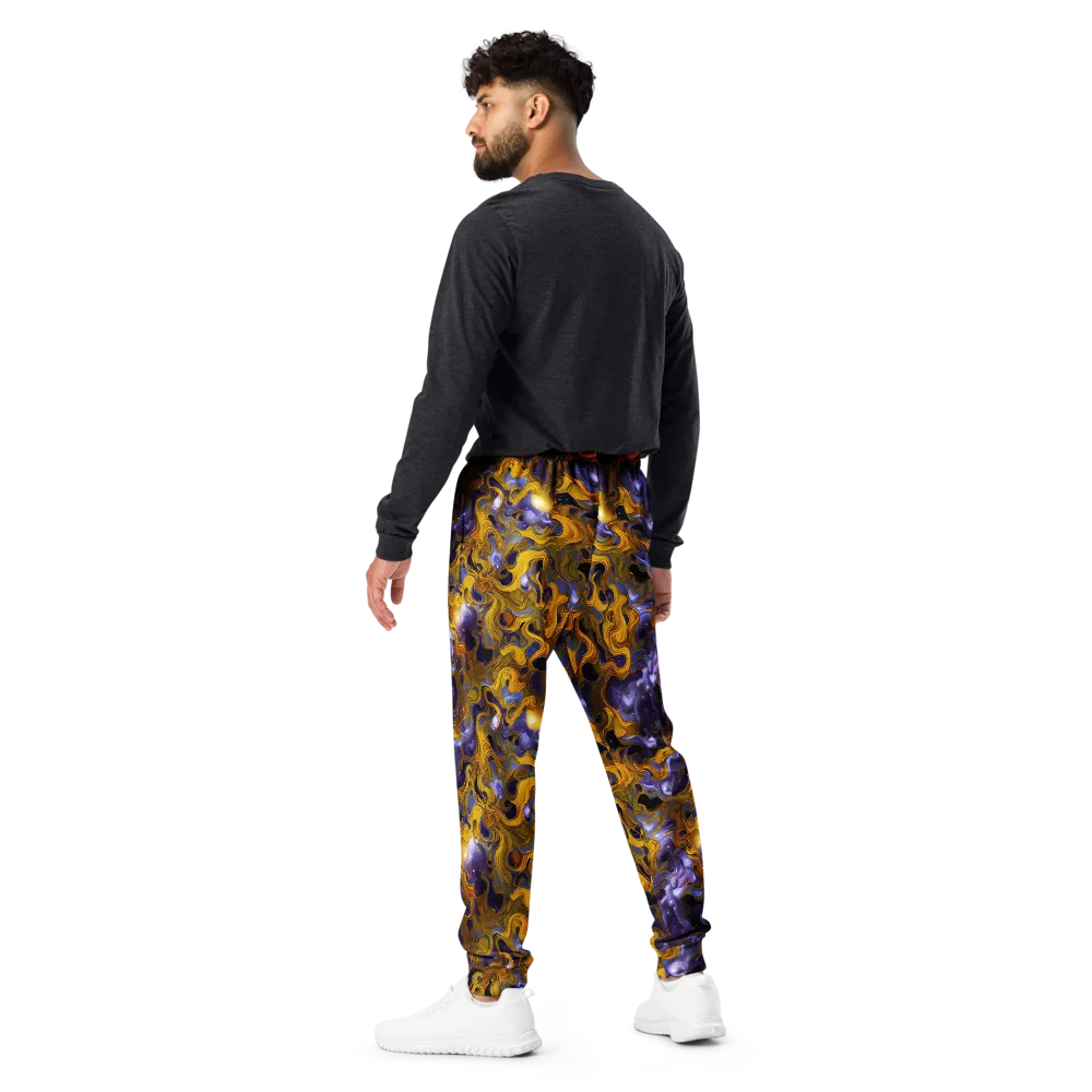 Aurum Eclipse on Men's Joggers — Back