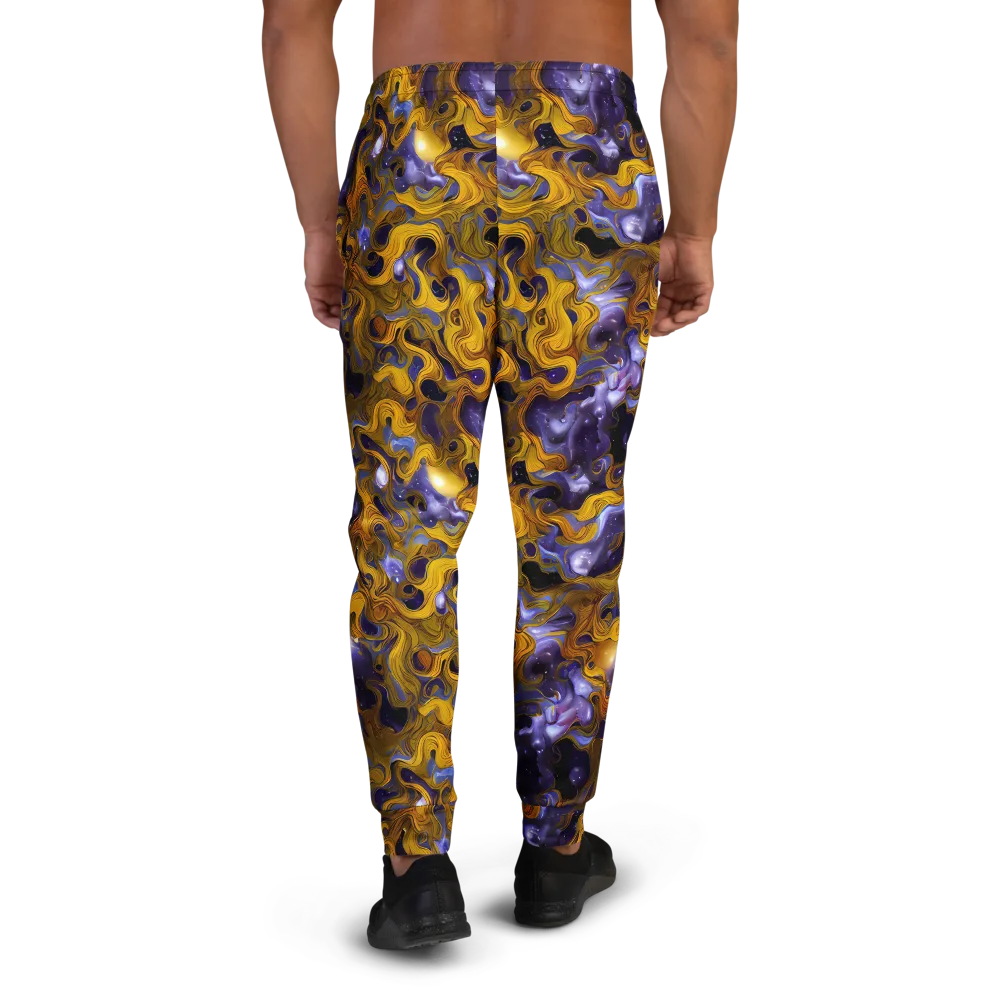 Aurum Eclipse on Men's Joggers — Back