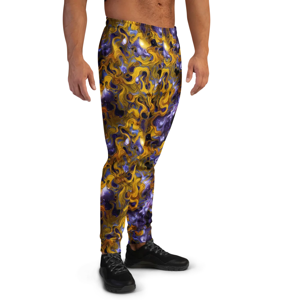 Aurum Eclipse on Men's Joggers — Right