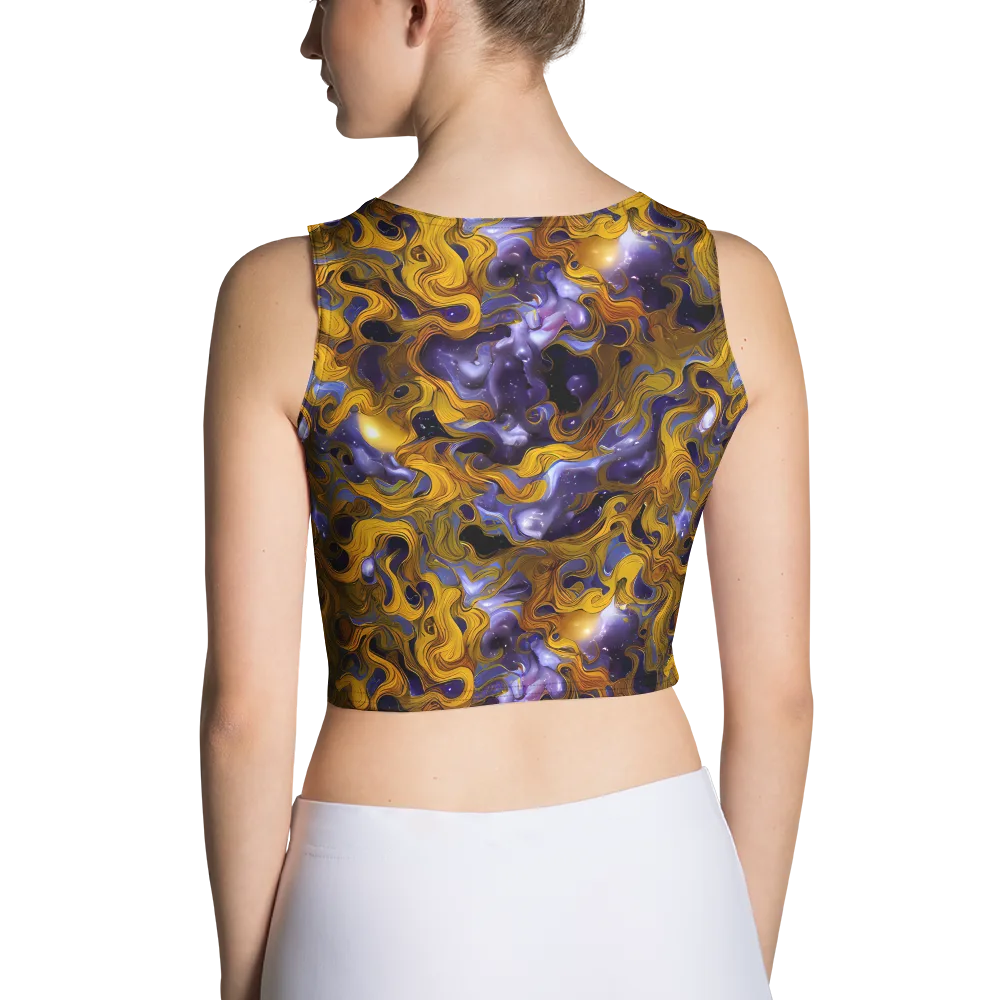 Aurum Eclipse on Crop Top — Back