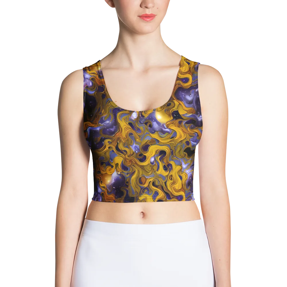 Aurum Eclipse on Crop Top — Front