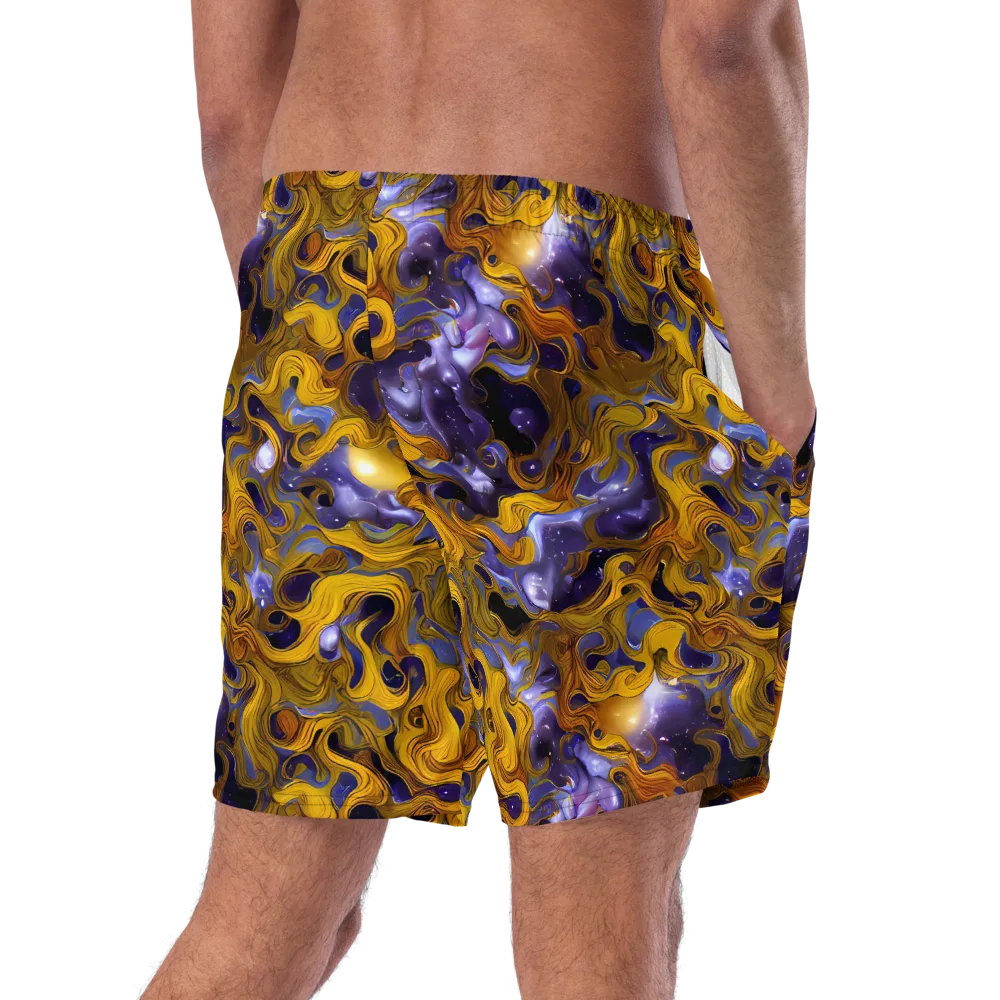 Aurum Eclipse on Swim Trunks — Right Back