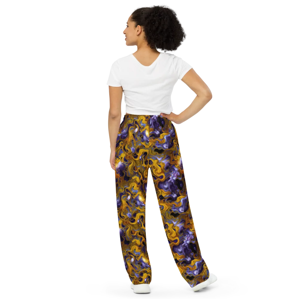 Aurum Eclipse on Wide-Leg Pants — Back
