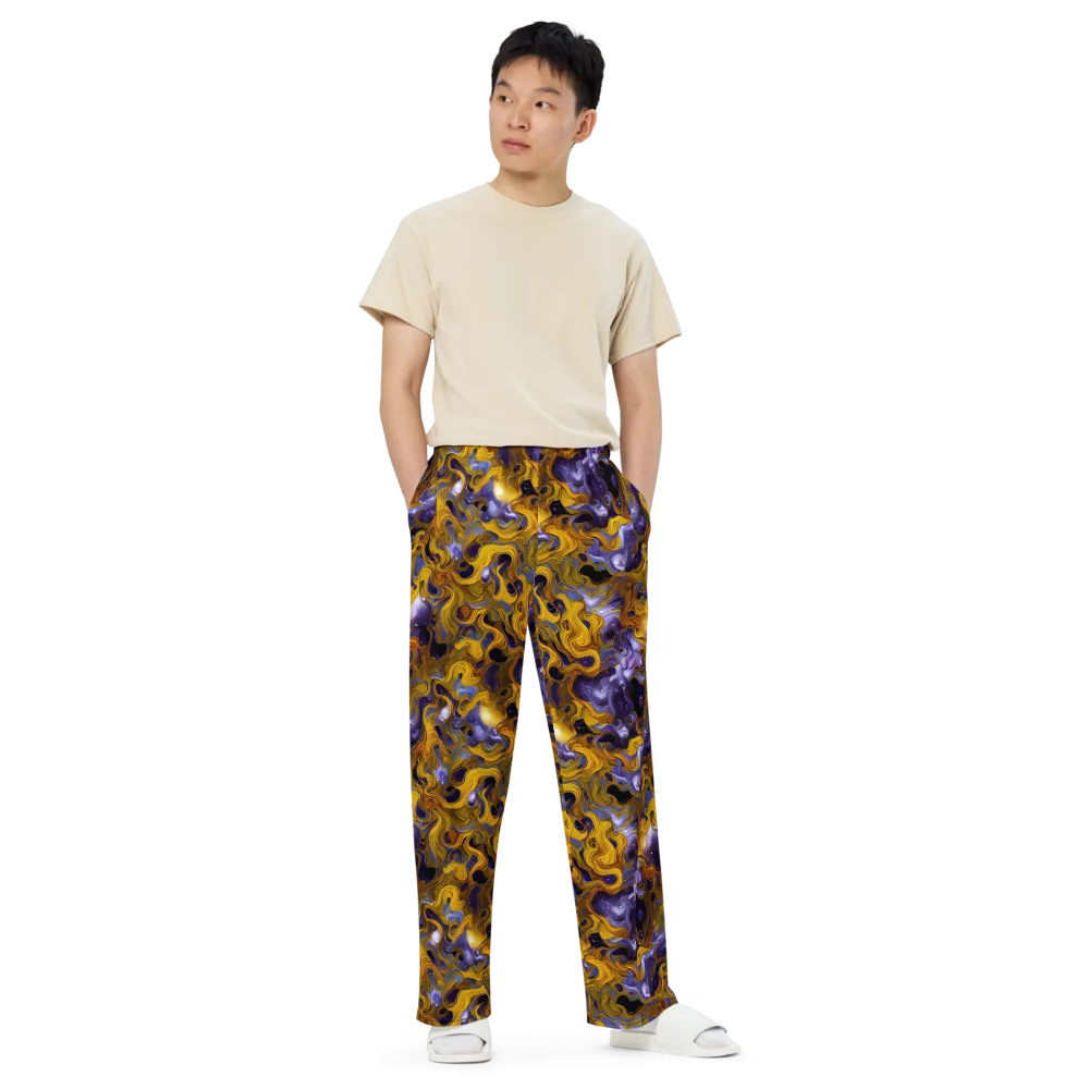 Aurum Eclipse on Wide-Leg Pants — Front