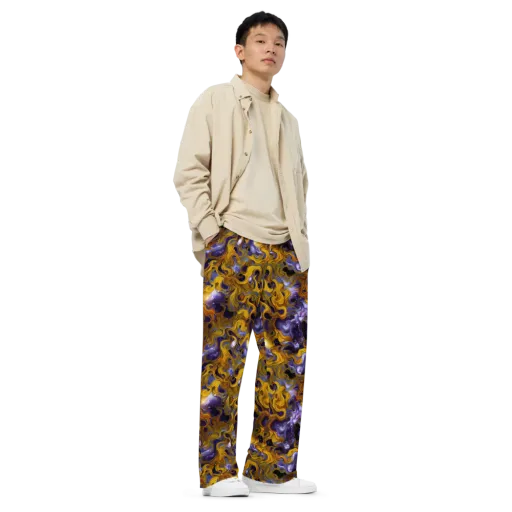 Aurum Eclipse on a Wide-Leg Pants
