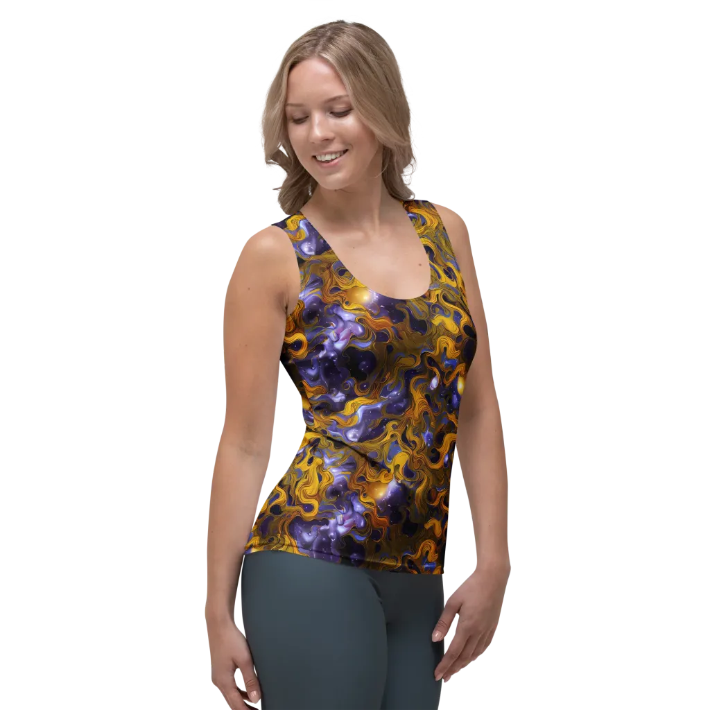 Aurum Eclipse on Women's Tank Top — Right Front