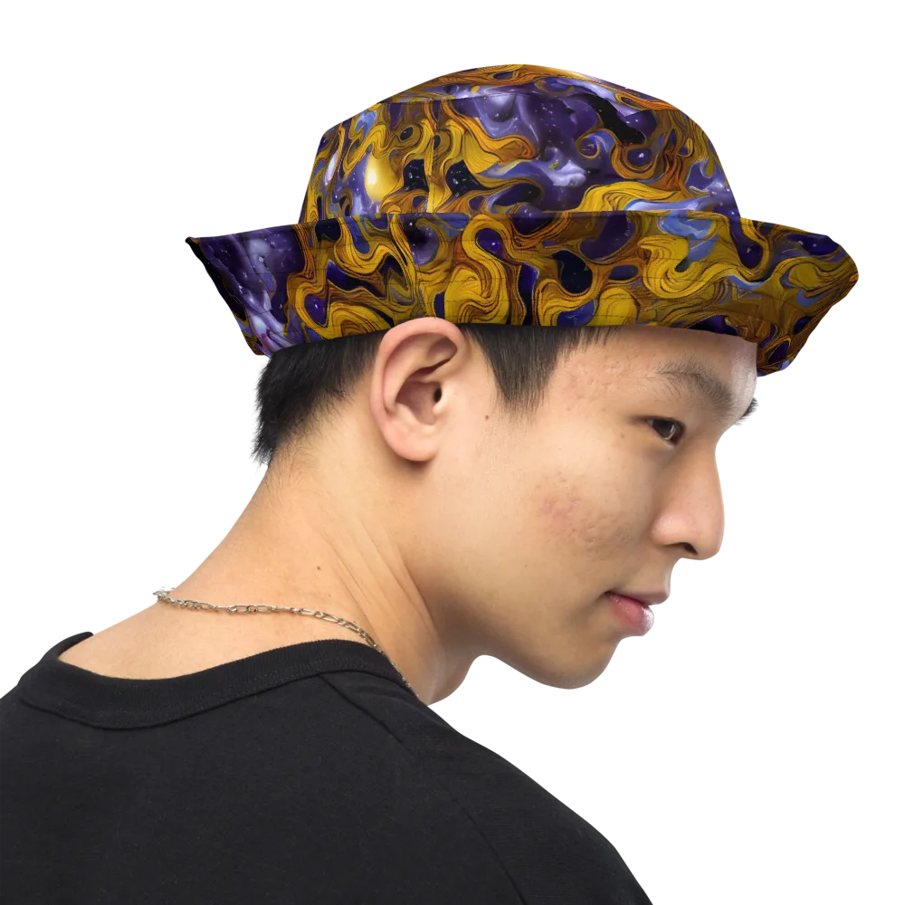 Aurum Eclipse on Reversible Bucket Hat — Right Outside