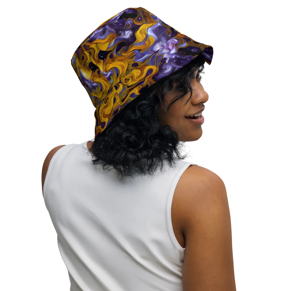 Aurum Eclipse on Reversible Bucket Hat — Right Outside