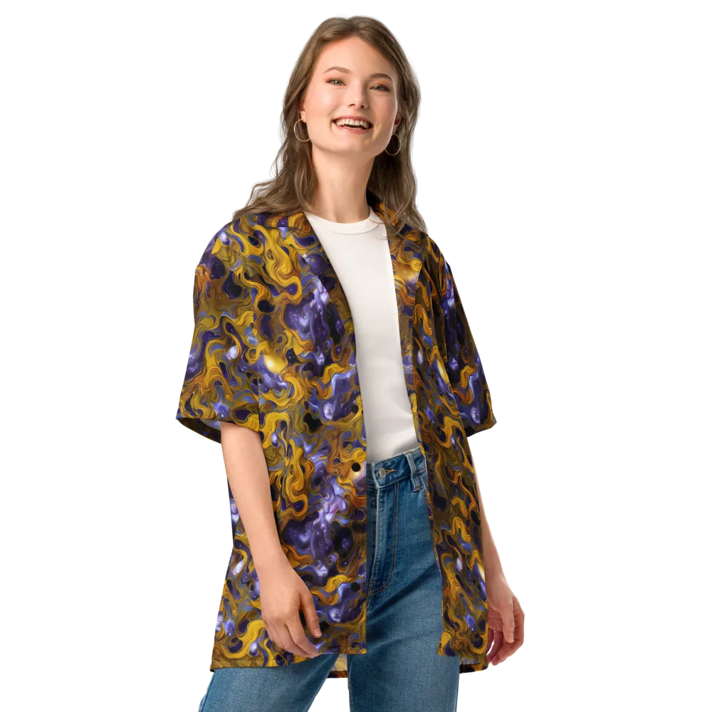 Aurum Eclipse on Button Shirt — Front