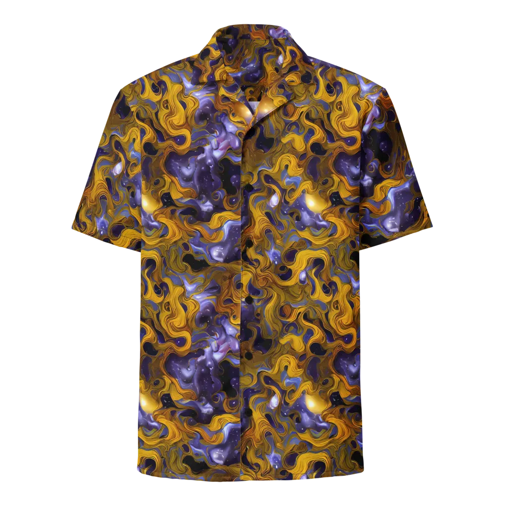 Aurum Eclipse on Button Shirt — Front
