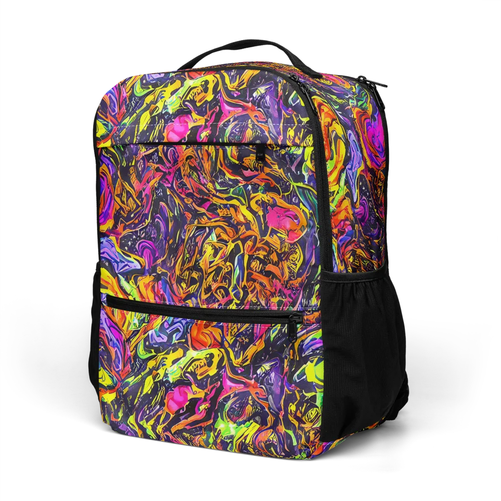 Ember Neon on Utility Backpack — Left Front
