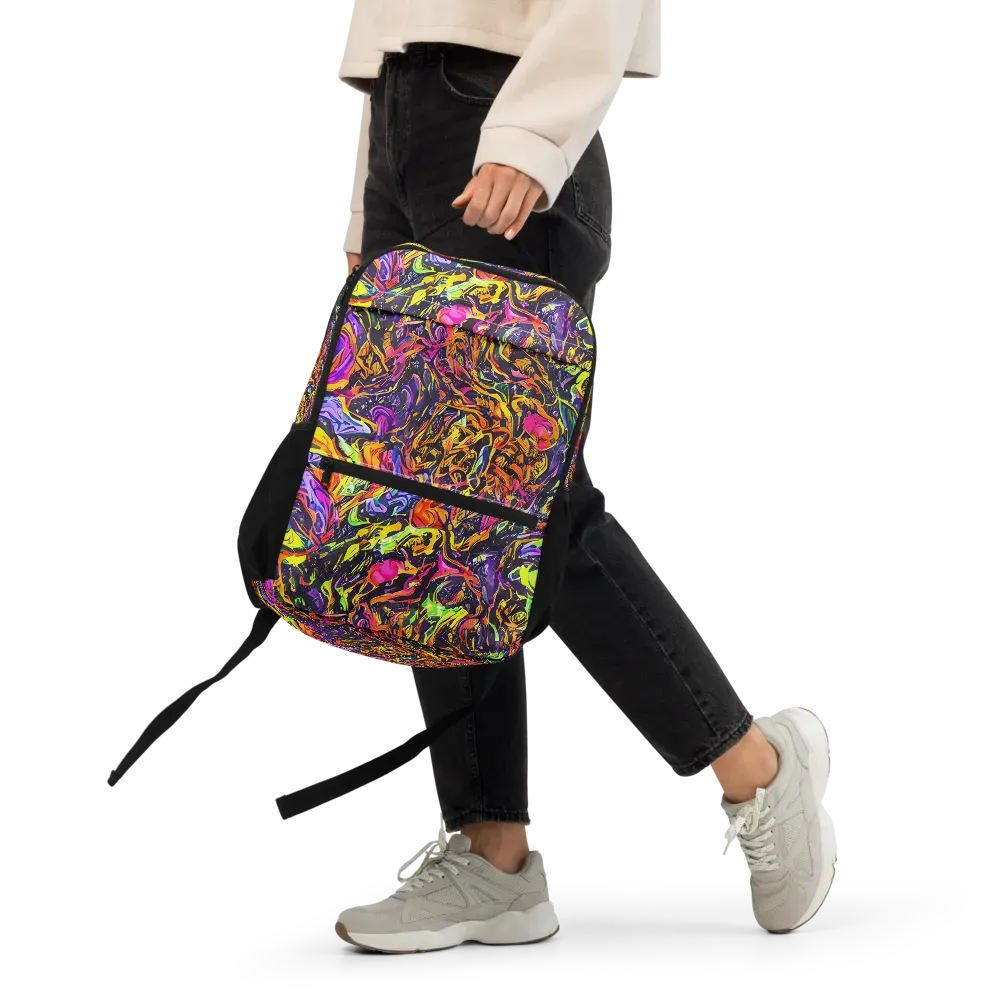 Ember Neon on Utility Backpack — Front