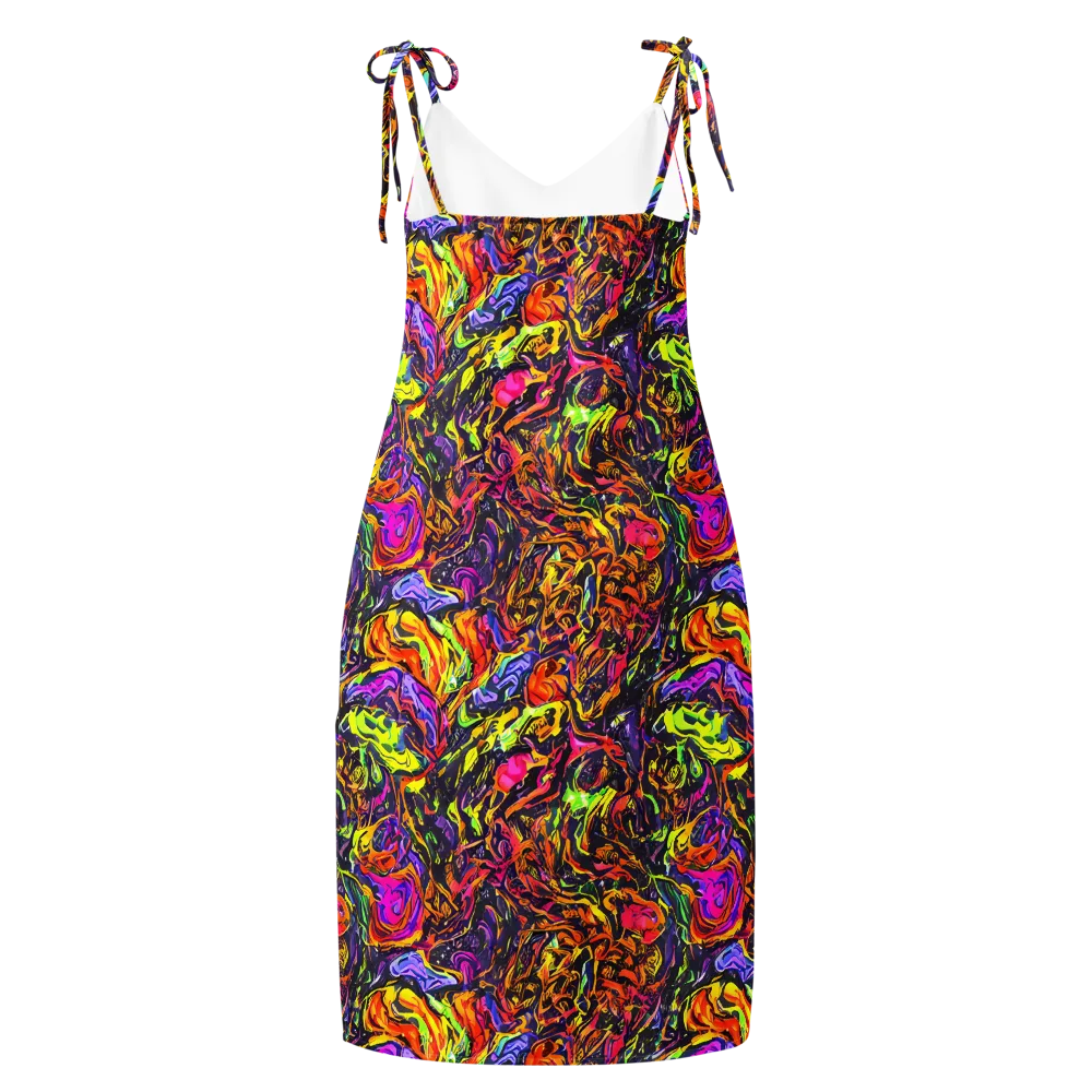 Ember Neon on Slip Dress — Back