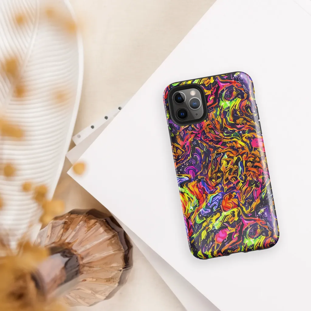 Ember Neon on Tough Case for iPhone® — Front