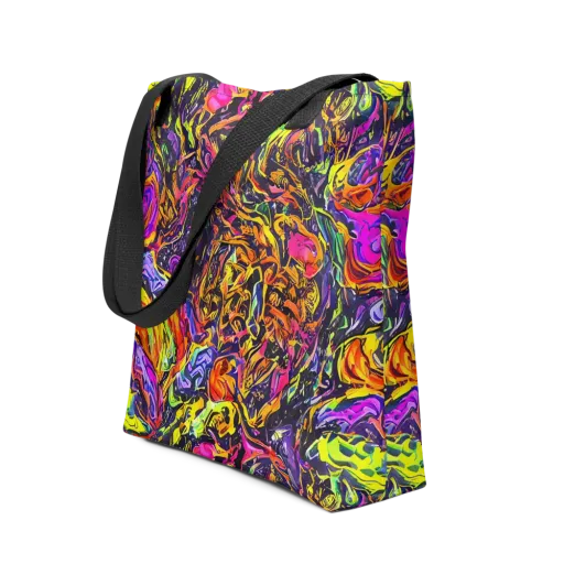 Ember Neon on a Tote Bag