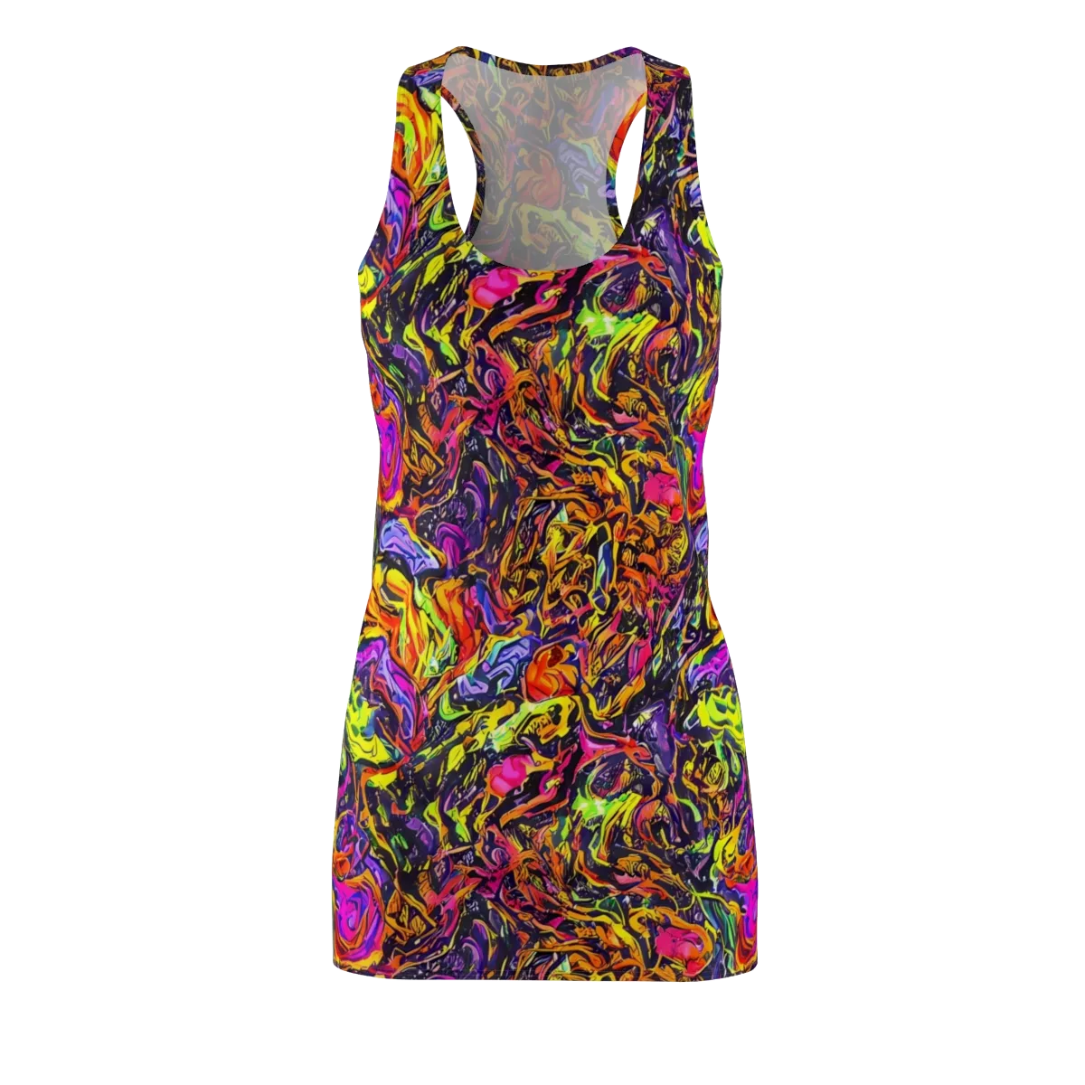 Ember Neon on Racerback Dress — Front