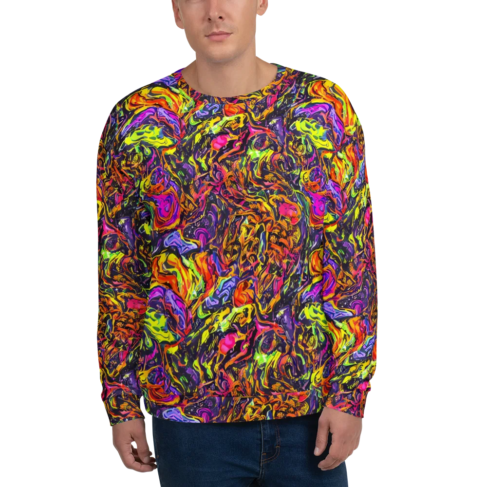 Ember Neon on Sweatshirt — Front