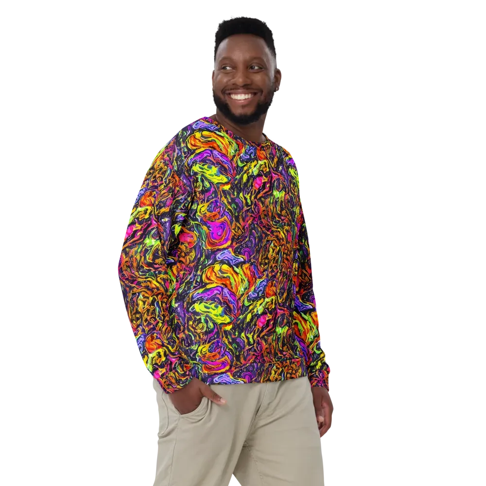 Ember Neon on Sweatshirt — Front
