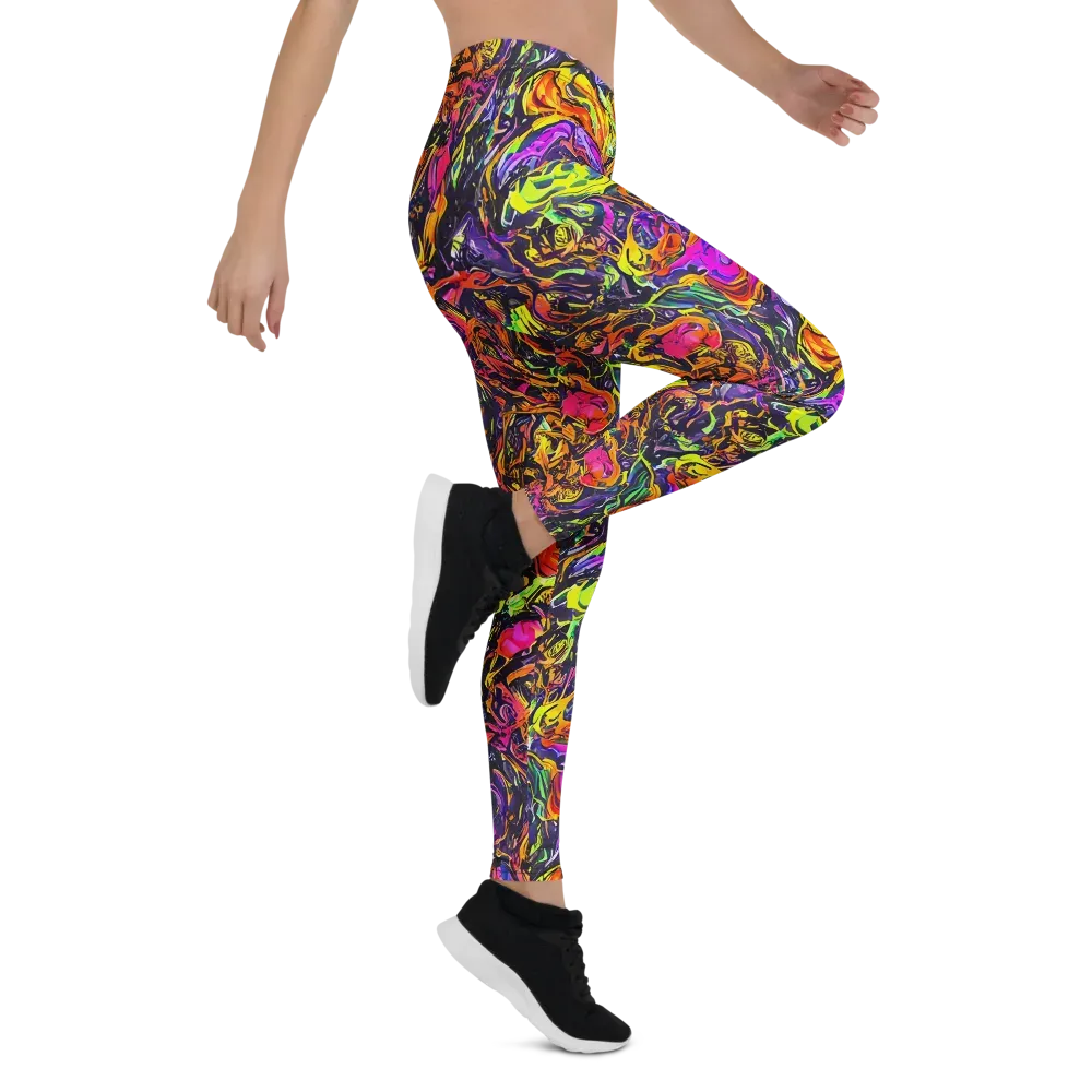 Ember Neon on Leggings — Right