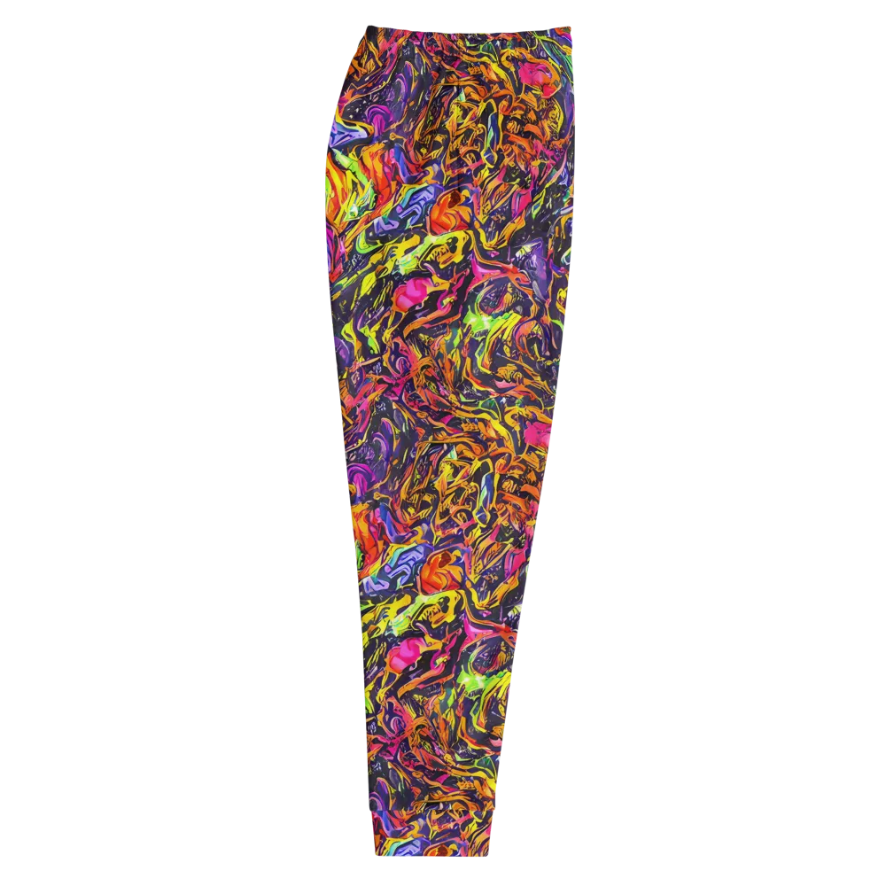 Ember Neon on Men's Joggers — Right