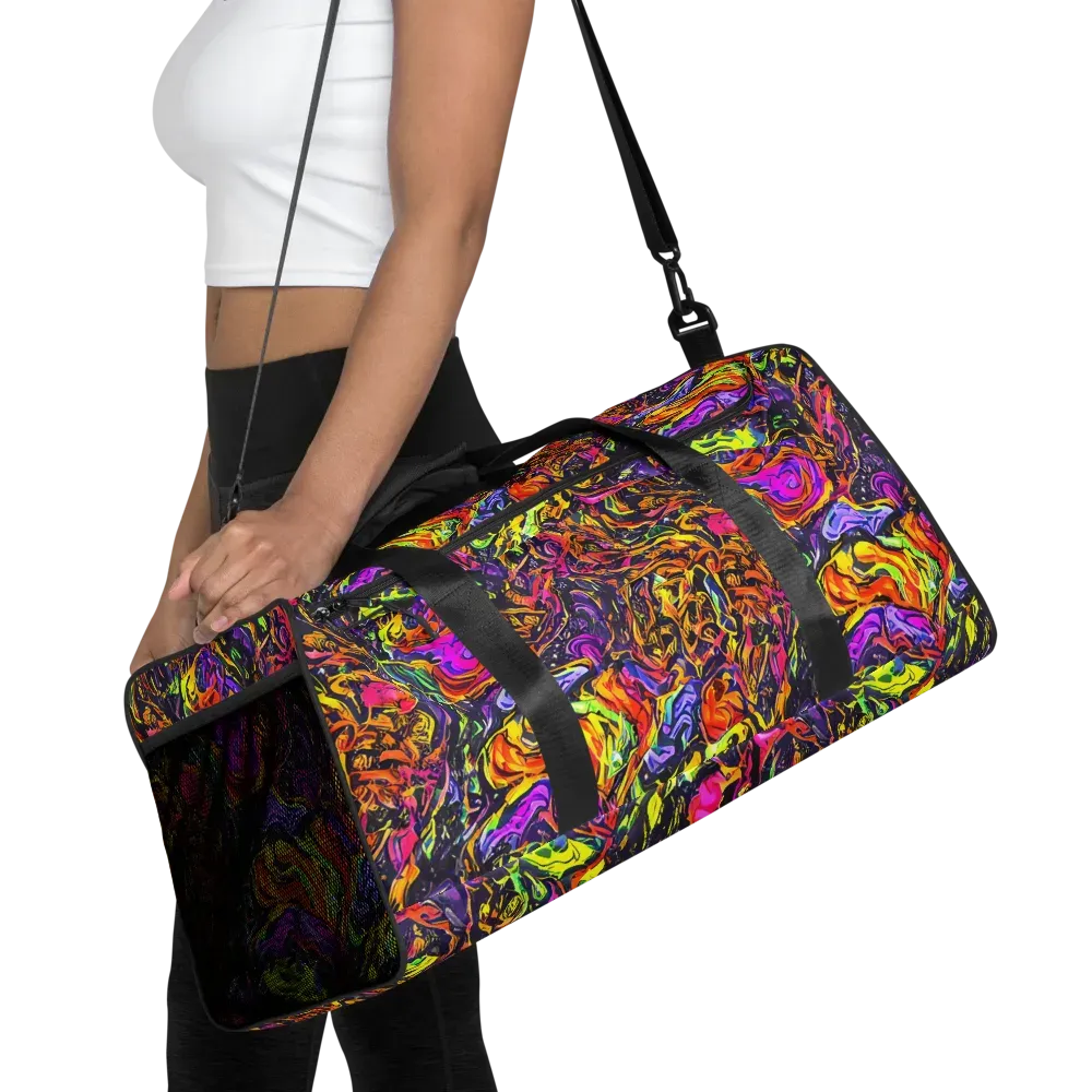 Ember Neon on Duffle Bag — Front
