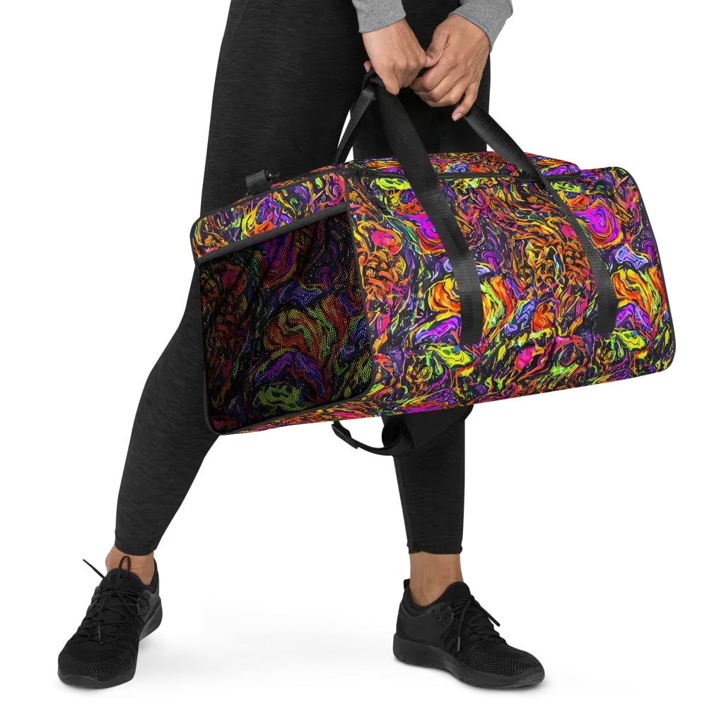 Ember Neon on Duffle Bag — Right Front