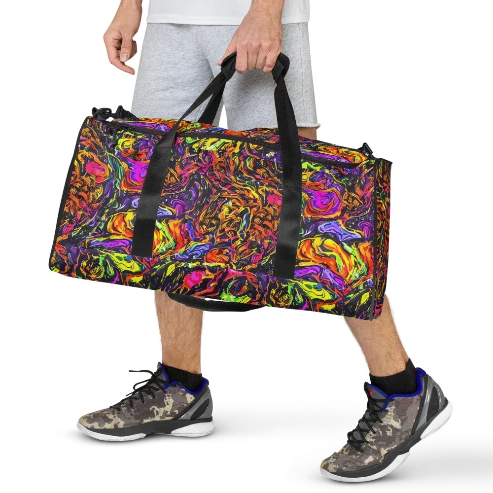 Ember Neon on Duffle Bag — Front