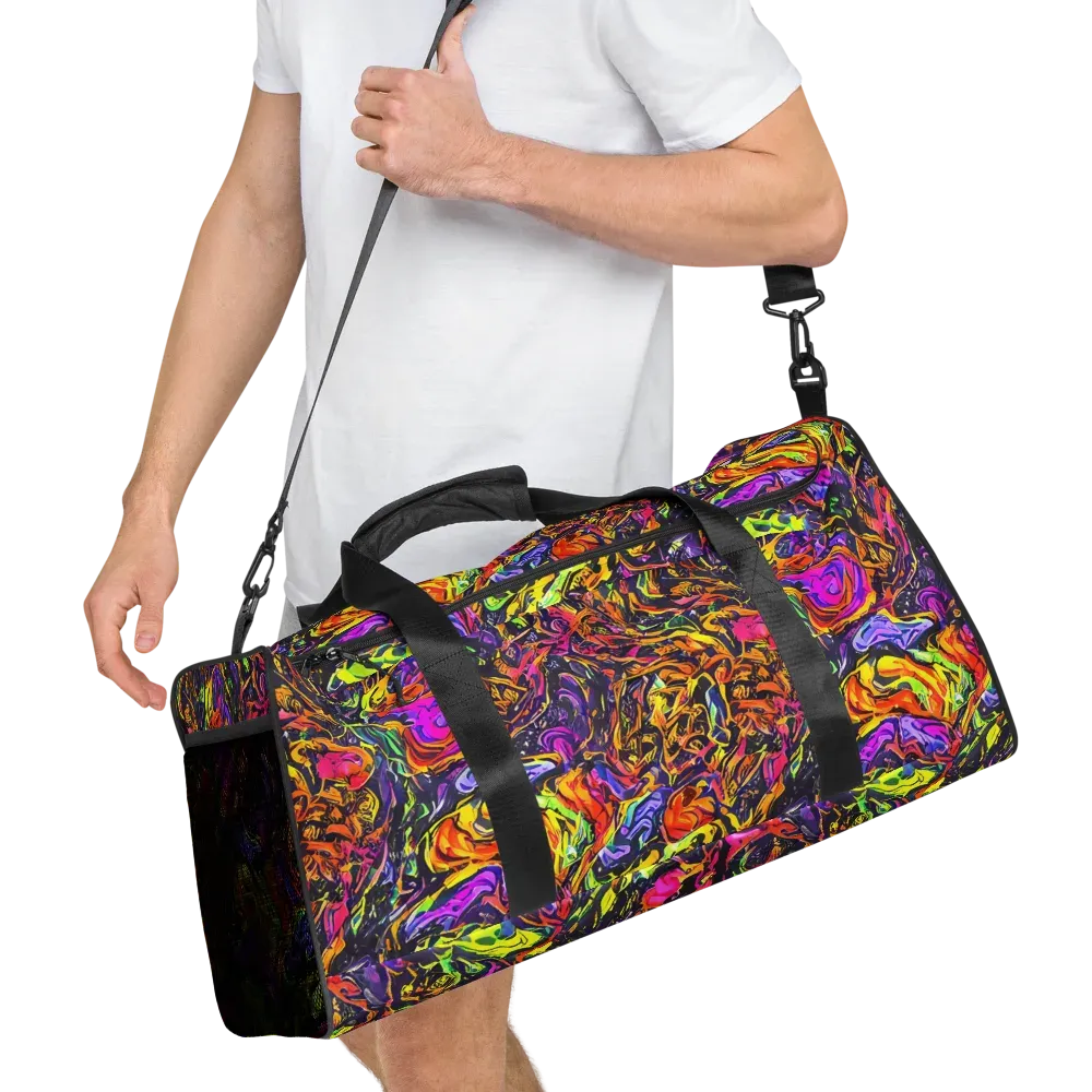 Ember Neon on Duffle Bag — Right Front
