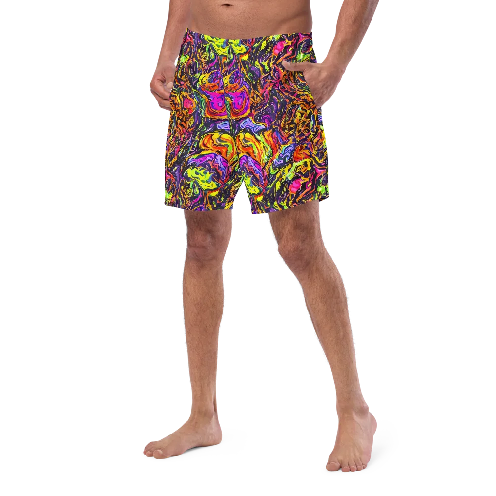 Ember Neon on Swim Trunks — Left Front