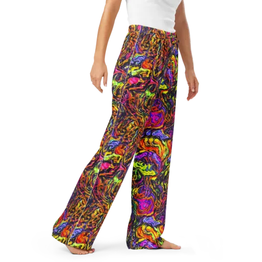 Ember Neon on a Women's Pajama Pants