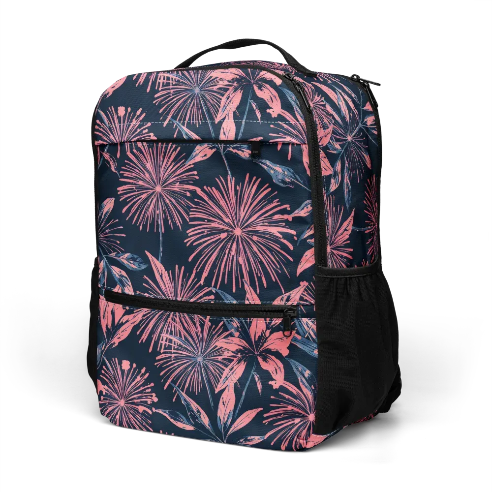 Midnight Firework on Utility Backpack — Left Front