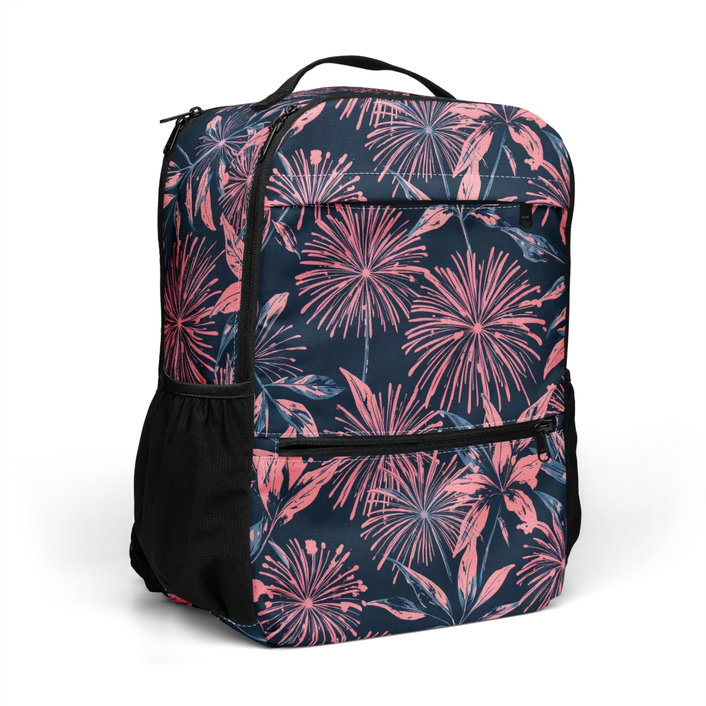 Midnight Firework on Utility Backpack — Right Front