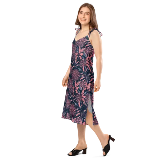Midnight Firework on a Slip Dress