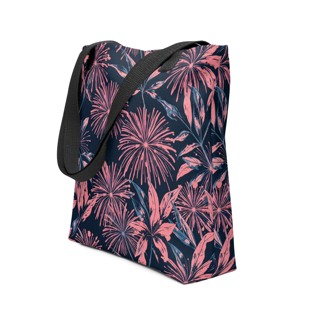 Midnight Firework on Tote Bag — Front