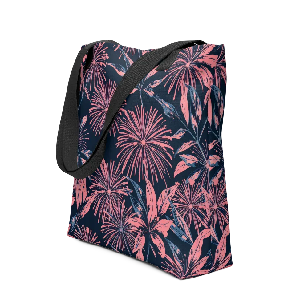 Midnight Firework on Tote Bag — Front