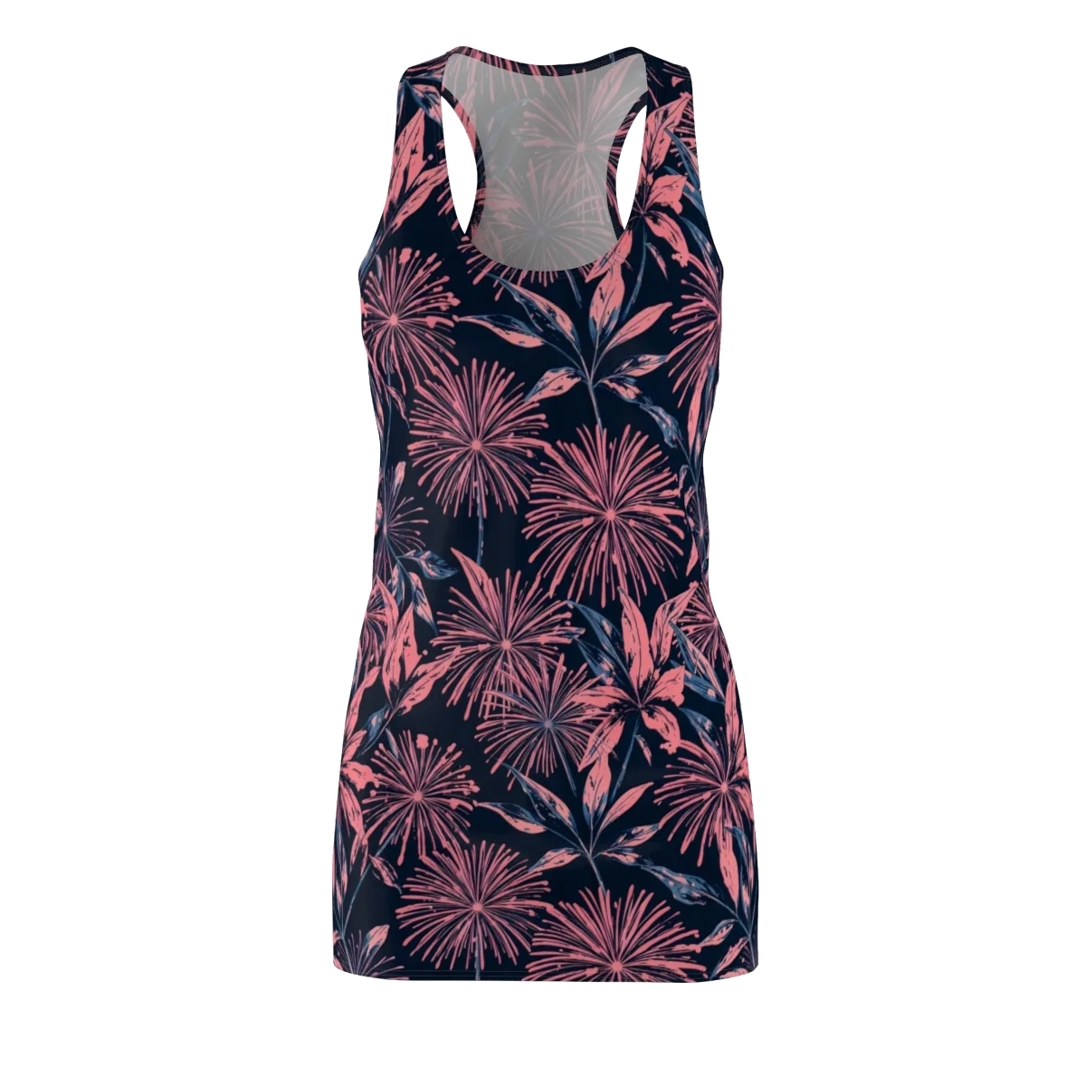 Midnight Firework on Racerback Dress — Front