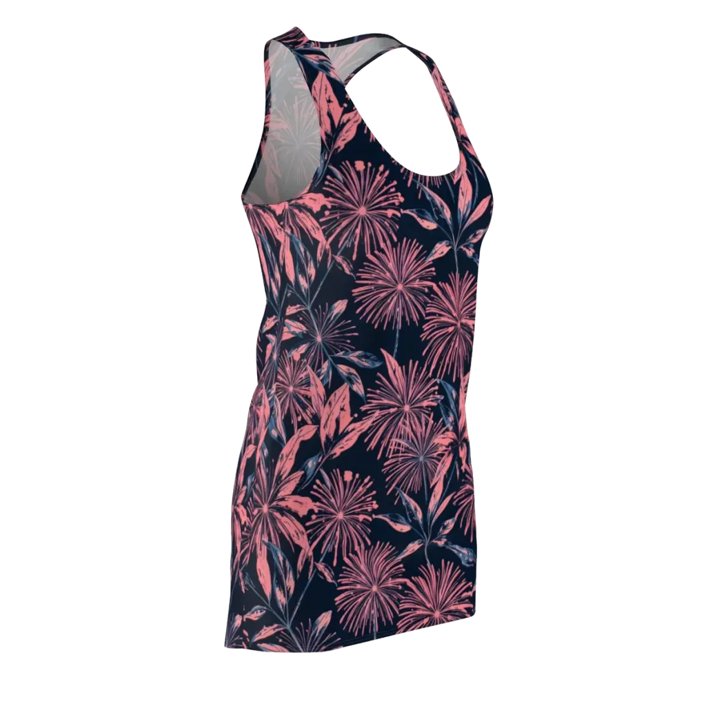 Midnight Firework on Racerback Dress — Front Side