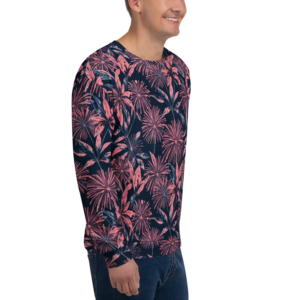 Midnight Firework on Sweatshirt — Right Front