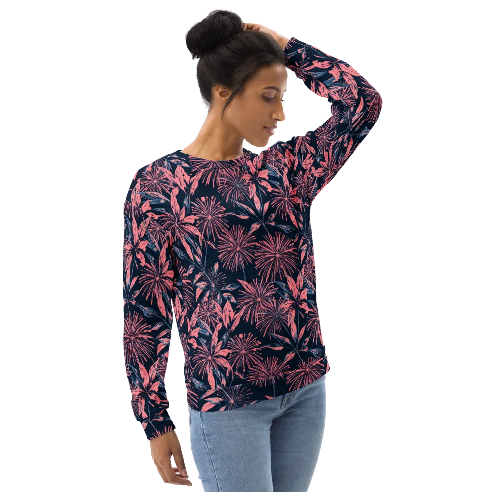 Midnight Firework on Sweatshirt — Right Front