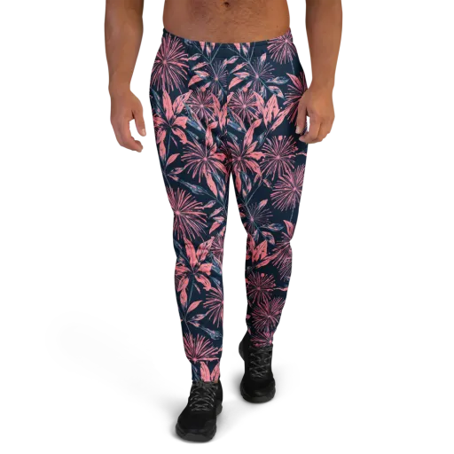 Midnight Firework on a Men's Joggers