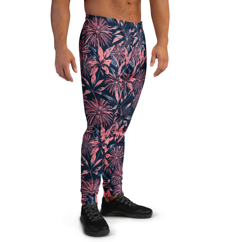 Midnight Firework on Men's Joggers — Right