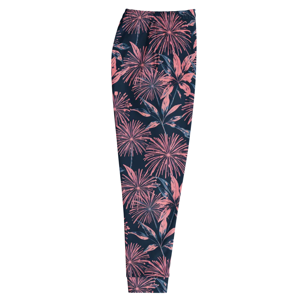 Midnight Firework on Men's Joggers — Right