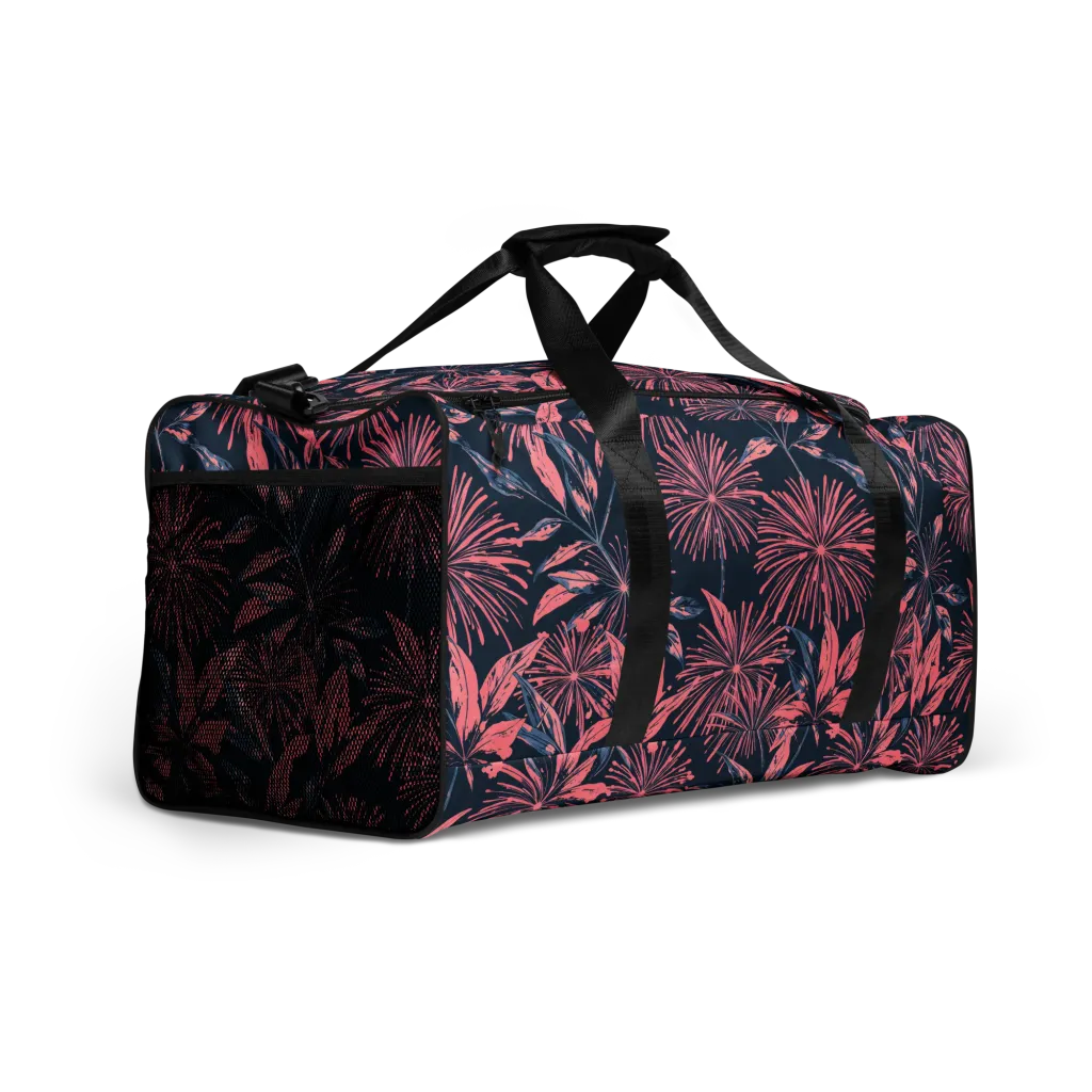 Midnight Firework on Duffle Bag — Right Front