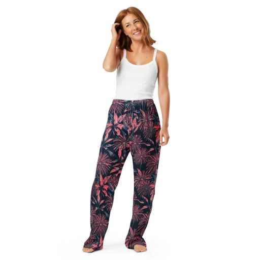 Midnight Firework on a Women's Pajama Pants